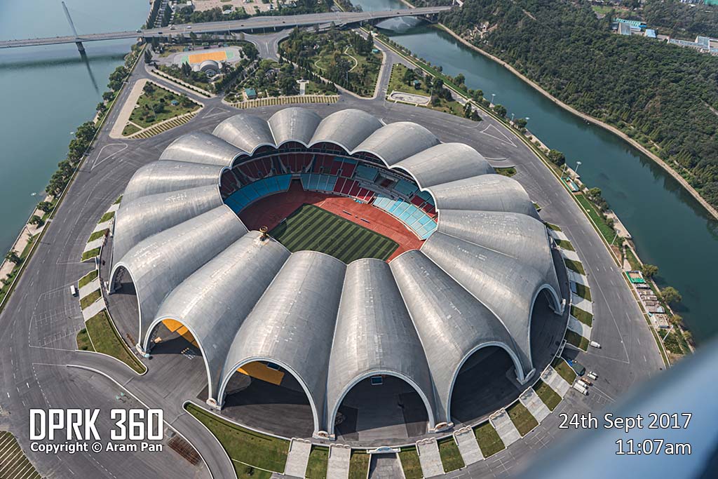 Rungrado Stadium NK News An Aerial View Of The Rungrado May Day